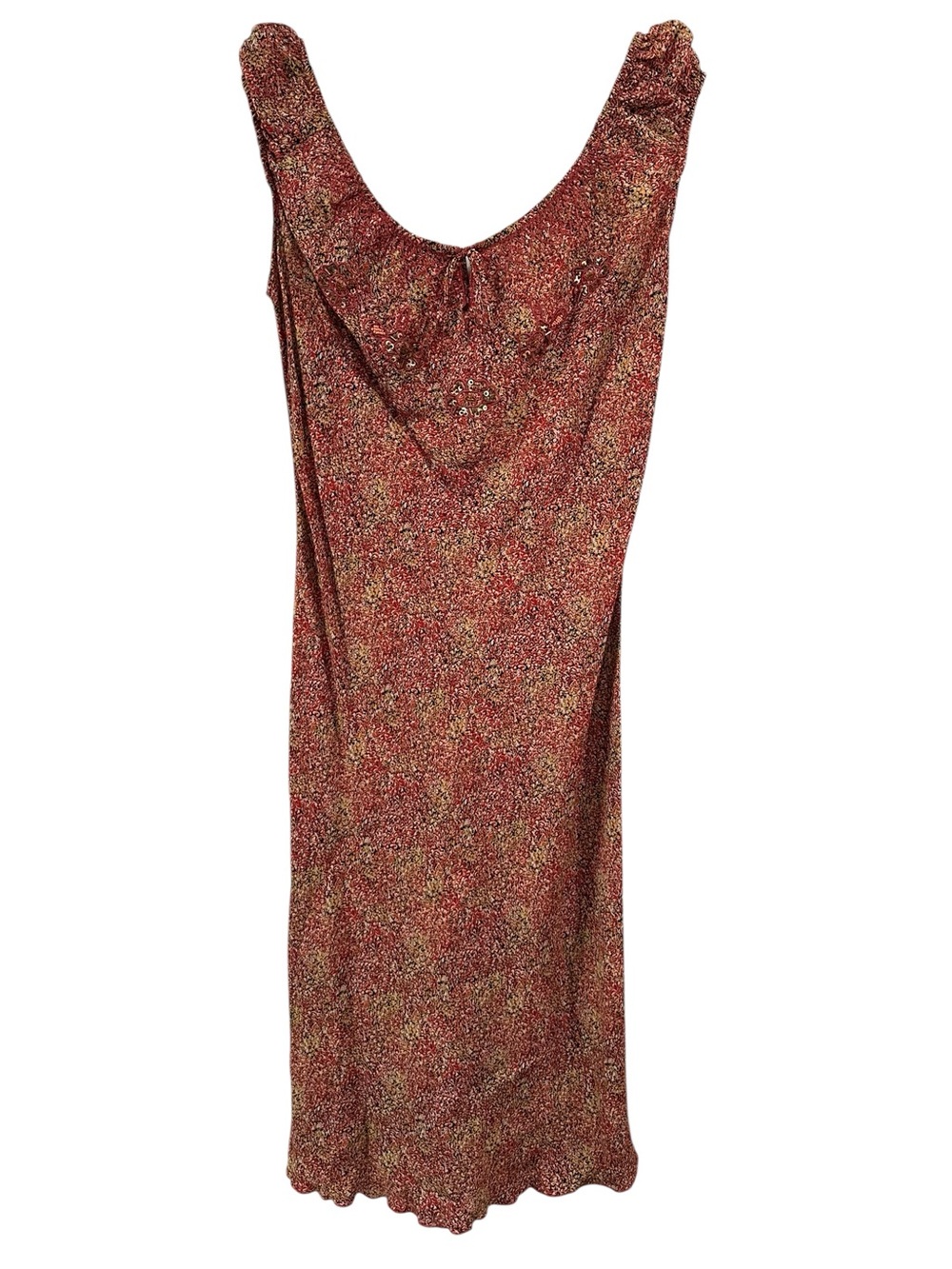 Vintage Rampage 90s Y2K Floral Print Sleeveless Midi Maxi Dress Size 9